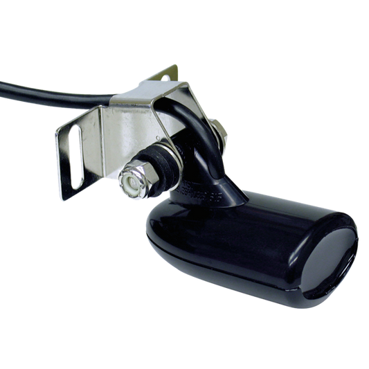 TM 20 Degree Skimmer Transducer (HST-WSU) (000-0106-48) The HSTWSU is a 83/200 kHz transducer with a 20-foot cable and a built-in temp sensor. Transom mount, 20 degree skimmer (200Khz). Includes power cable.