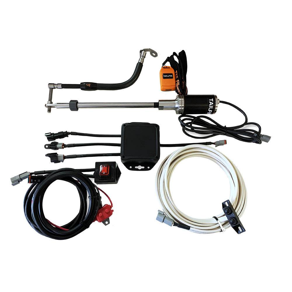 Suncoast Marine and Auto offers TAILFIN Remote Kicker Steering System (8001)