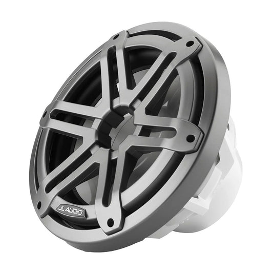 Suncoast Marine and Auto offers JL Audio M3 10" Marine Subwoofer w/Grey Metallic Sport Grille (M3-10IB-S-Gm-4)