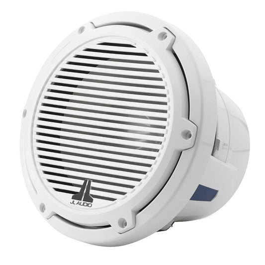 Suncoast Marine and Auto offers JL Audio M6 Marine Subwoofer 8" with White Classic Grille (M6-8IB-C-GwGw-4)