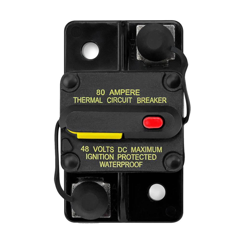 Suncoast Marine and Auto offers JL Audio 80 Amp Resettable Circuit Breaker (XMD-MCB-80)
