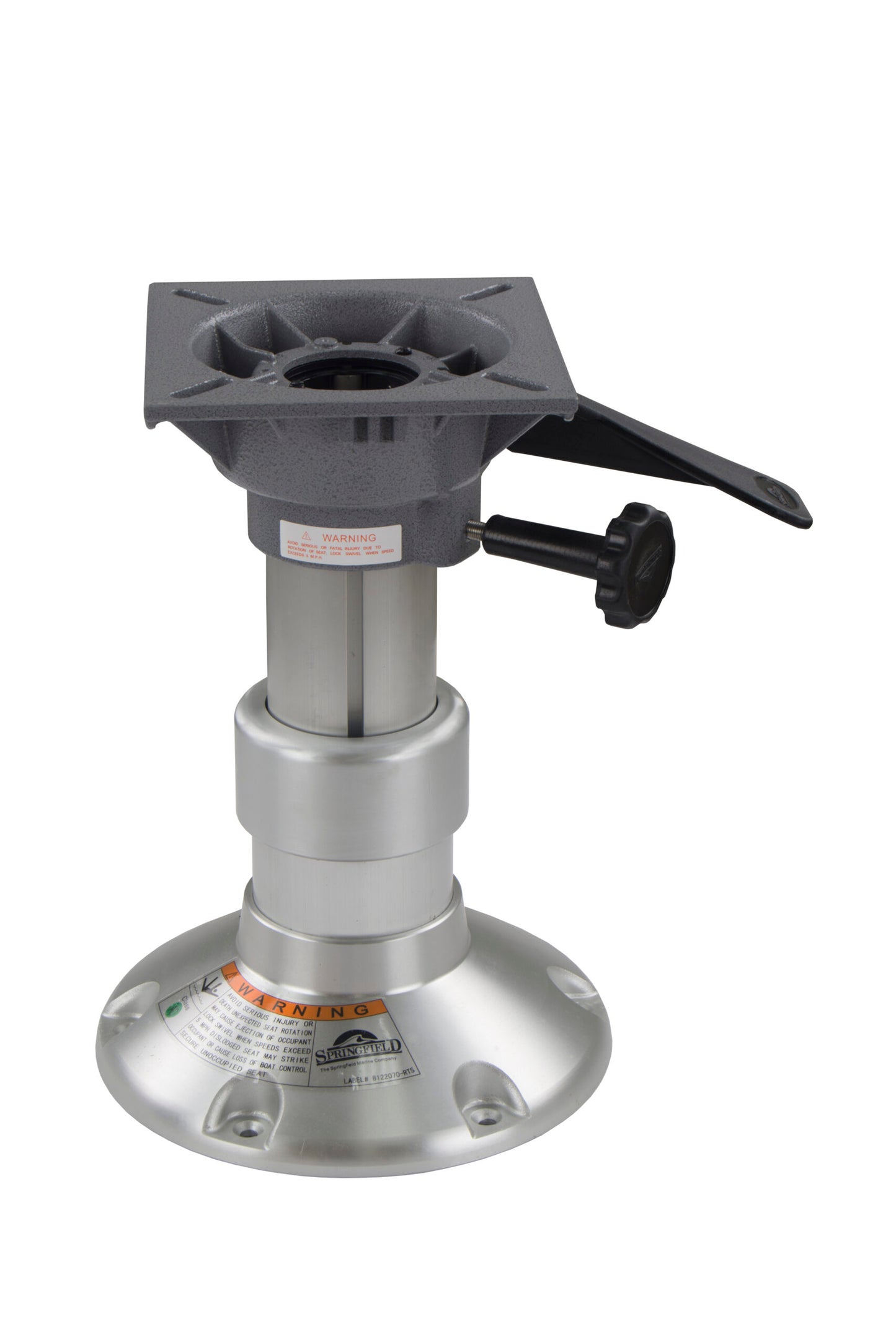 Springfield 2-7/8" EZ-Ride Wave Dampening Pedestal w/Swivel (1080136-L1)