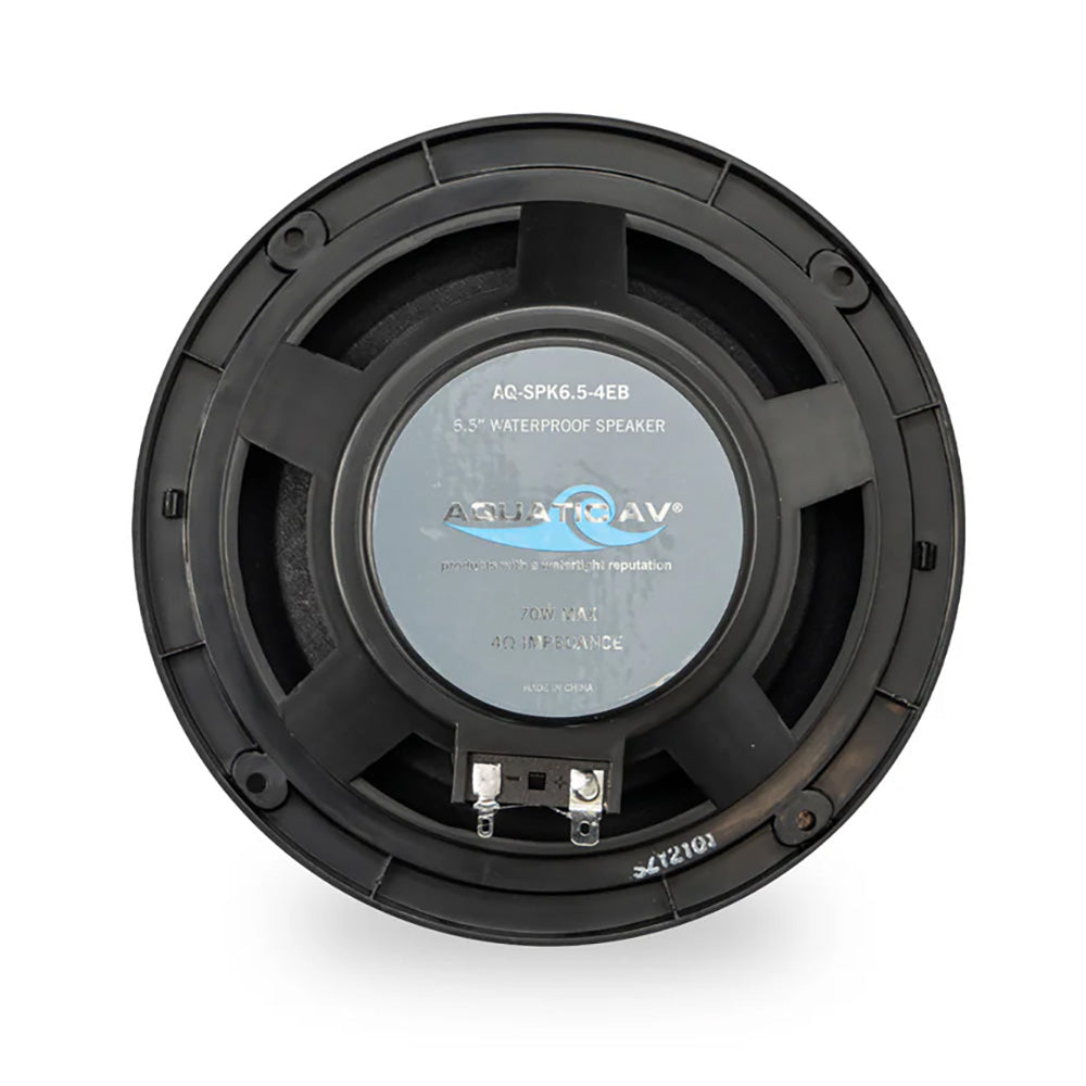 Aquatic AV 6.5" Economy Speakers - Black - Pair (EC122)
