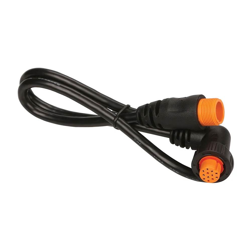 Suncoast Marine and Auto offers Garmin Transducer Right Angle Adapter Cable (12-pin) (23.6 inch)