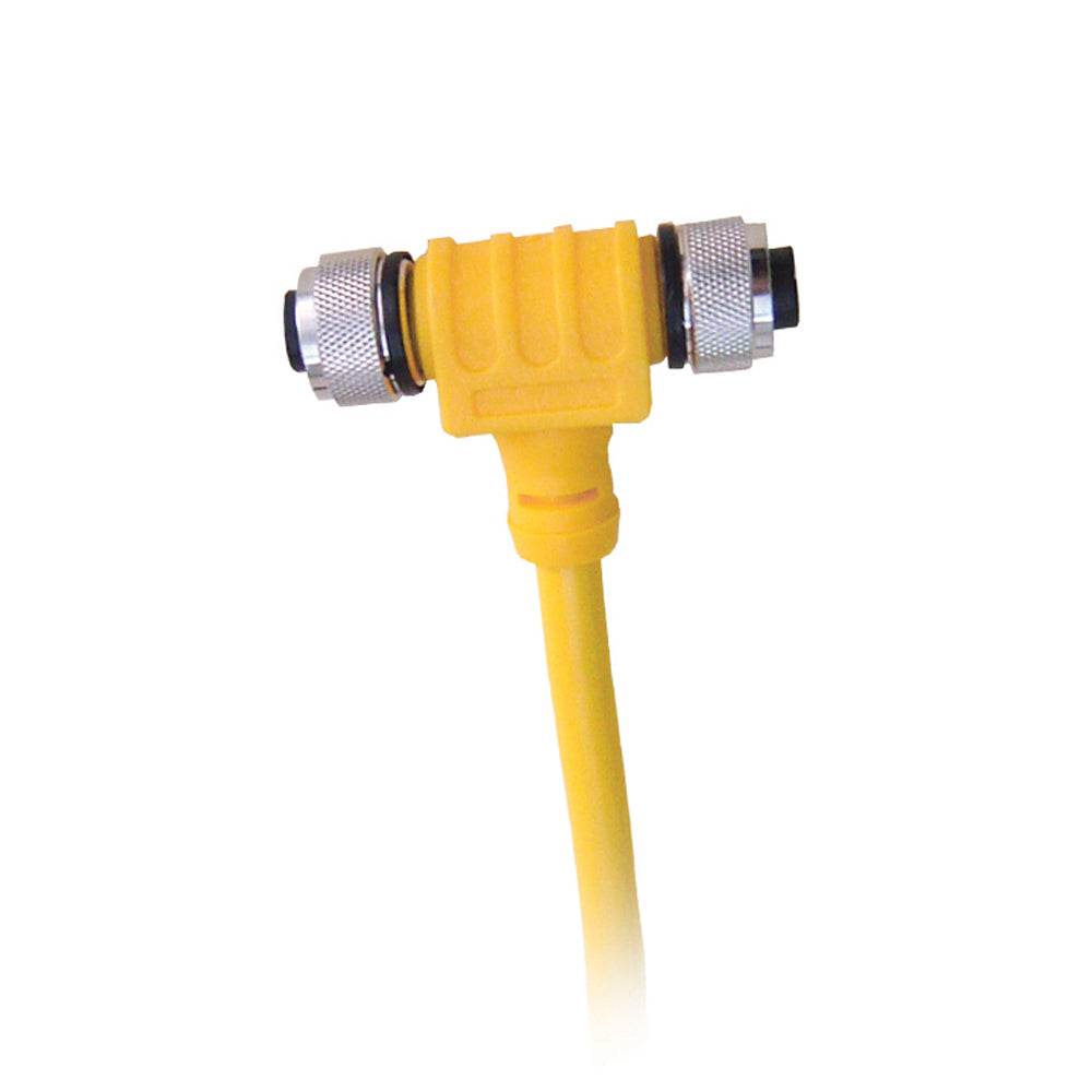 Suncoast Marine and Auto offers Maretron Micro Powertap Tee 5M Power Drop Bottom - Female L/R (CF-SPWR05-CF)