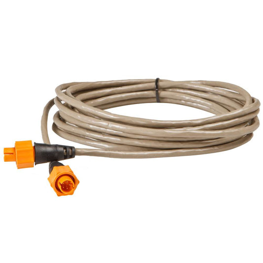 Suncoast Marine and Auto offers Lowrance 50ft Rugged Ethernet Extension Cable (Yellow)