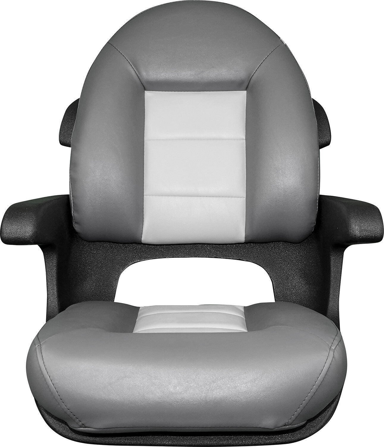 Suncoast Marine and Auto offers TEMPRESS Elite Helm Seat, High Back, Charcoal/Gray (57017) Model #409798