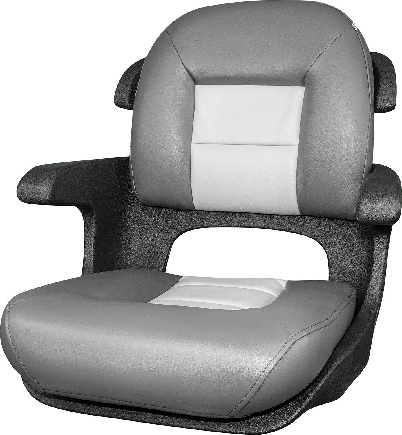 Suncoast Marine and Auto offers TEMPRESS Elite Helm Seat, Low Back, Charcoal/Gray (57027) Model #409806