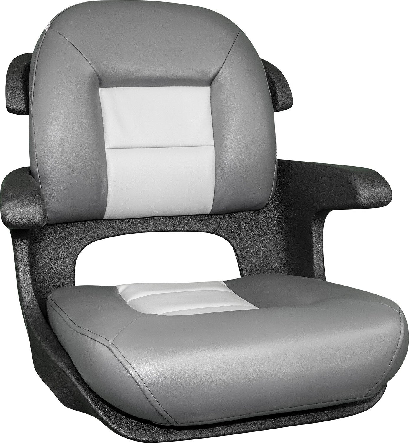 Suncoast Marine and Auto offers TEMPRESS Elite Helm Seat, Low Back, Charcoal/Gray (57027) Model #409806