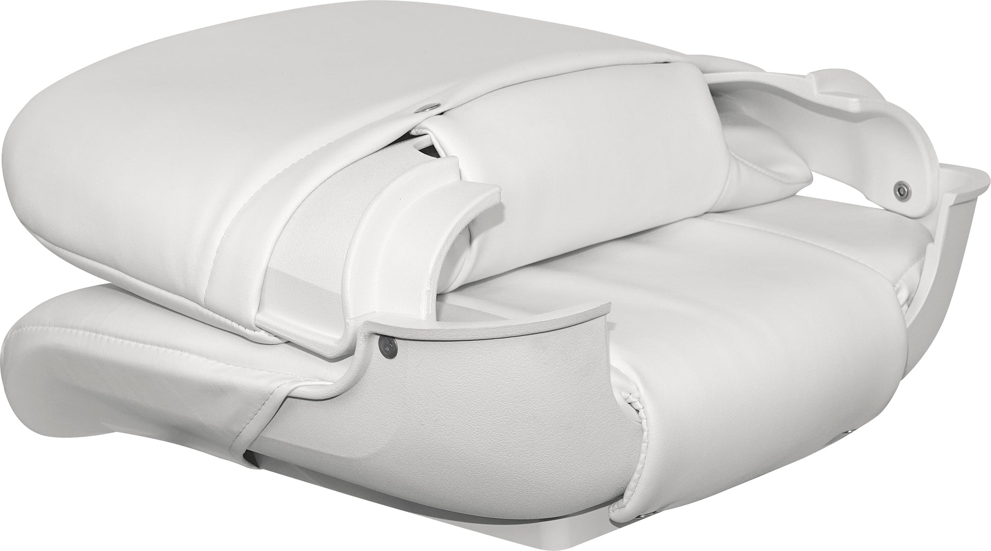 TEMPRESS High Back All-Weather White Boat Seat (Cushion Combo) (45616)