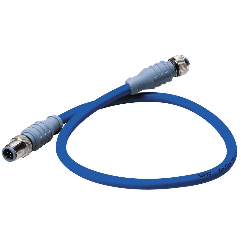 Suncoast Marine and Auto offers Maretron Mid Double-Ended Cordset - 1 Meter - Blue (DM-DB1-DF-01.0)