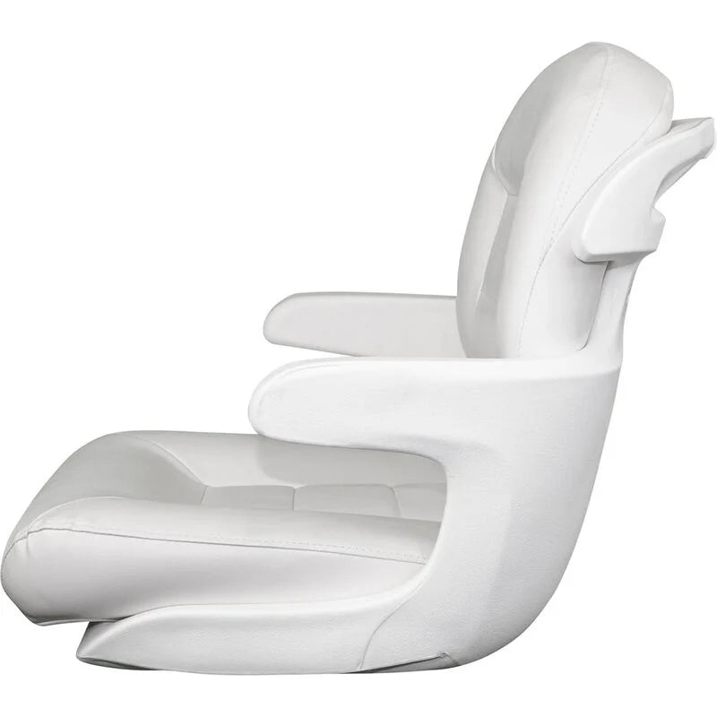 Suncoast Marine and Auto offers Tempress Elite Helm Seat, Low Back, White Model # 9409780 (57020)