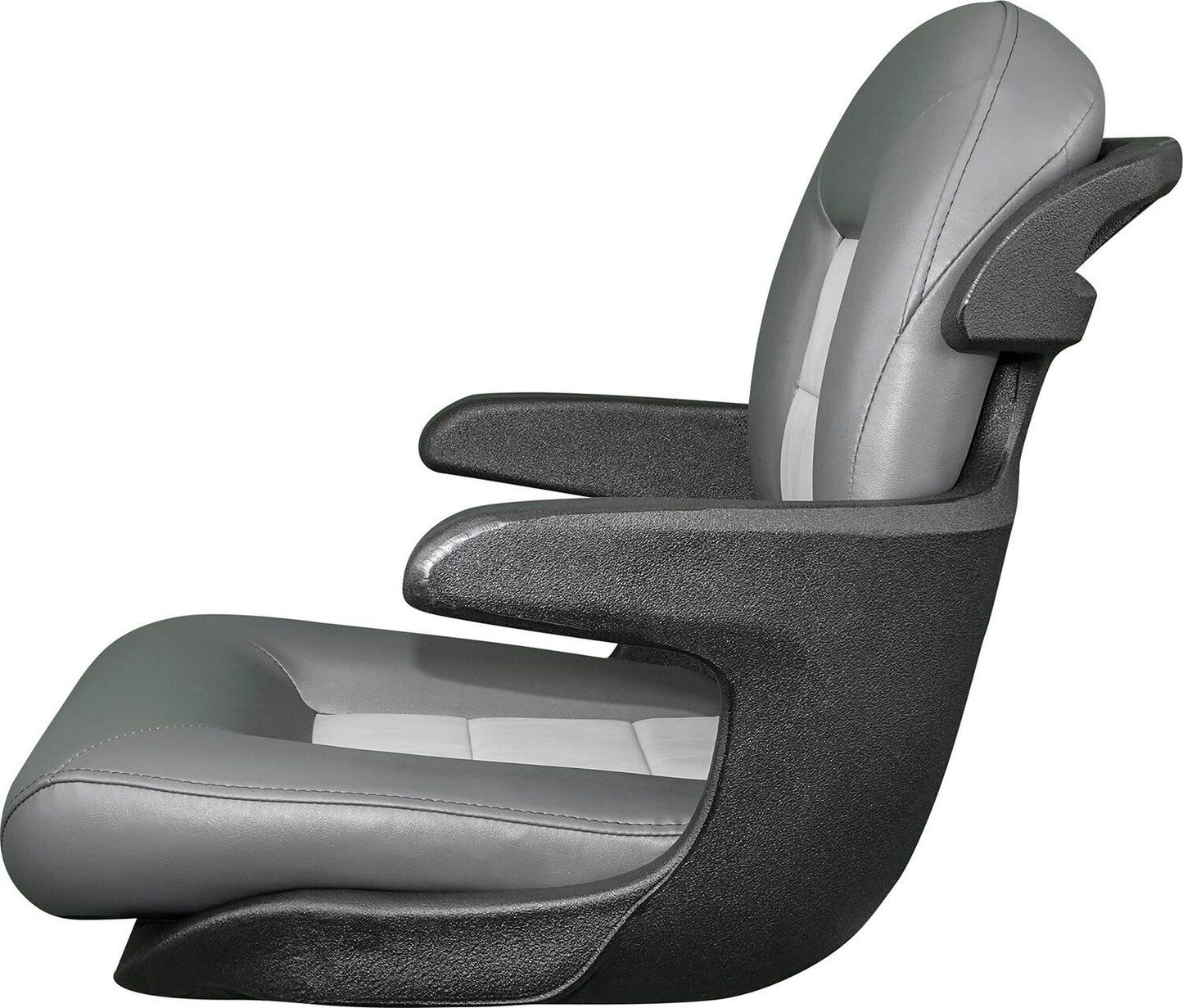 Suncoast Marine and Auto offers TEMPRESS Elite Helm Seat, Low Back, Charcoal/Gray (57027) Model #409806