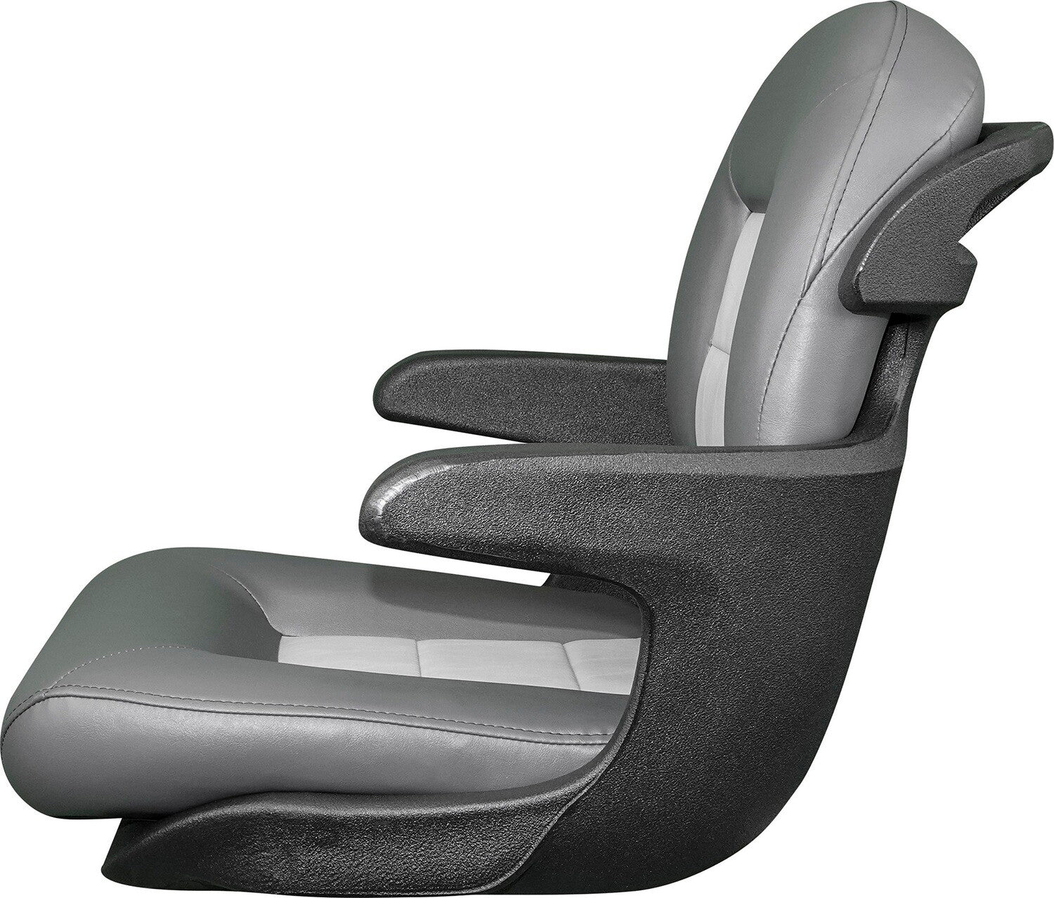 Suncoast Marine and Auto offers TEMPRESS Elite Helm Seat, Low Back, Charcoal/Gray (57027) Model #409806