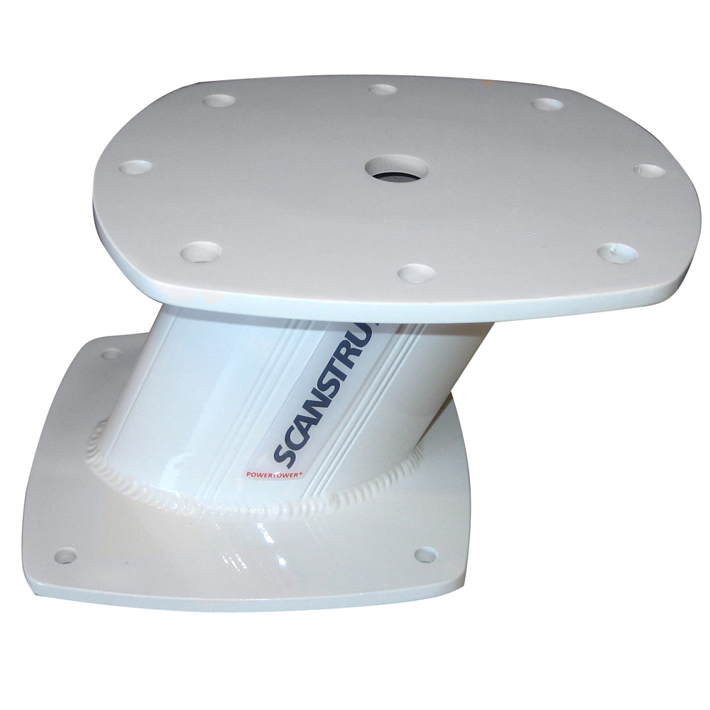 Suncoast Marine and Auto offers Scanstrut APT6003 Aluminum PowerTower Open Array Radar Mount - 6" Aft Leaning (APT6003)