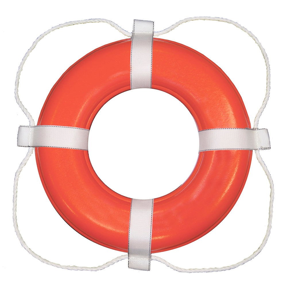 Taylor Made Foam Ring Buoy - 20" - Orange w/White Grab Line (363)