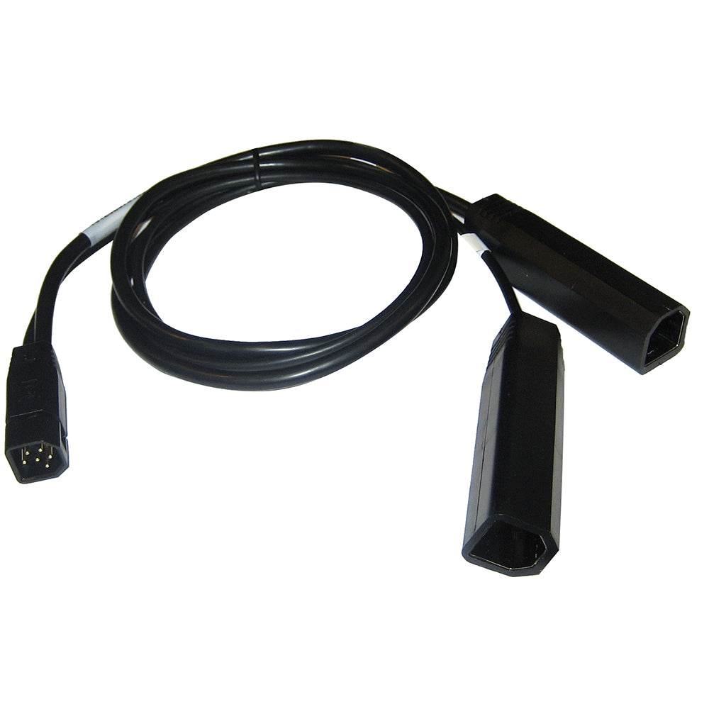 Suncoast Marine and Auto offers Humminbird 9 M SIDB Y 9-Pin Side Imaging Dual Beam Splitter Cable (720101-1)