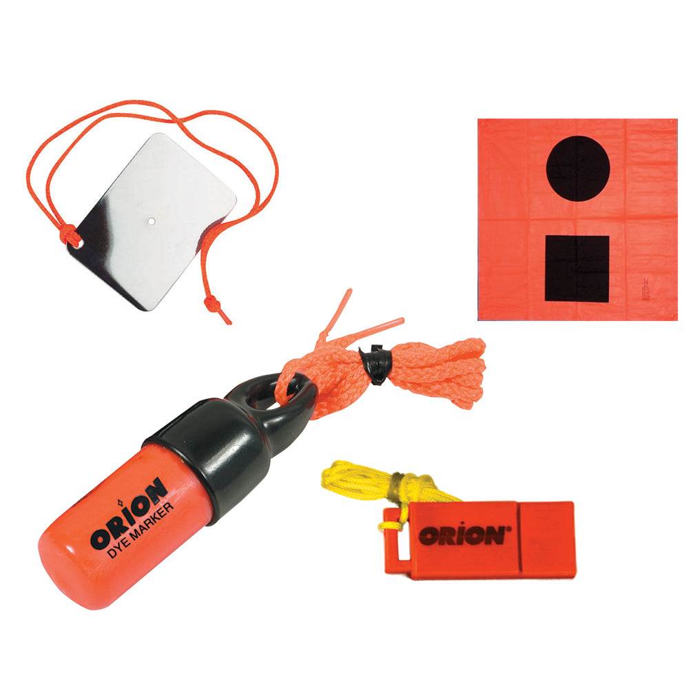 Suncoast Marine and Auto offers Orion Signaling Kit - Flag, Mirror, Dye Marker Whistle (619)