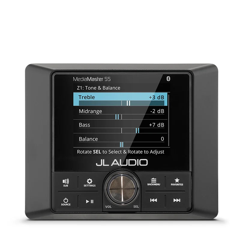 JL Audio Premium Marine Source Unit (Full-Color LCD) (MM55)