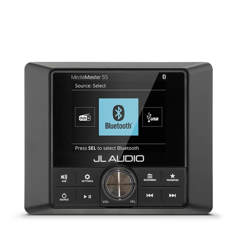 JL Audio Premium Marine Source Unit (Full-Color LCD) (MM55)