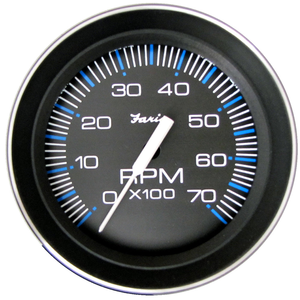 Suncoast Marine and Auto offers Faria Coral 4" Tachometer (7000 RPM) (All Outboard) (33005)