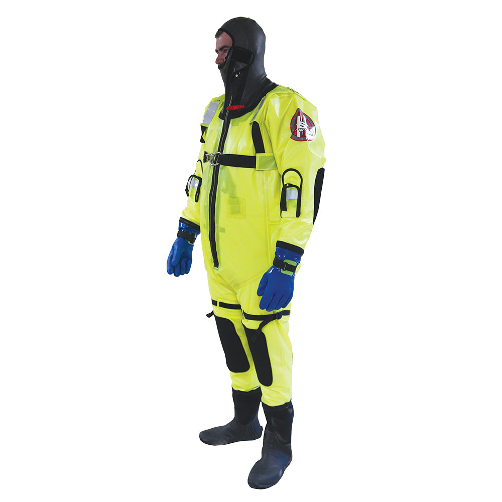 First Watch RS-1000 Ice Rescue Suit - Hi-Vis Yellow (RS-1000-HV-U)