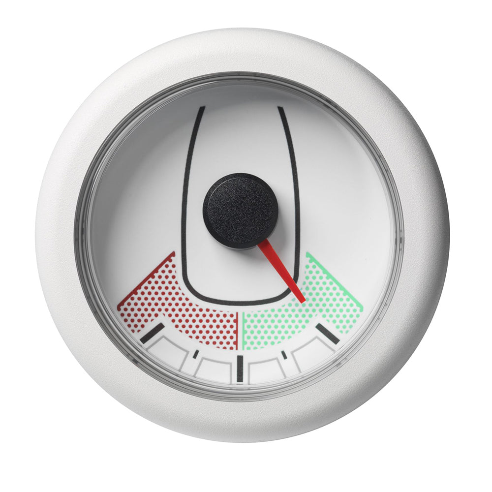 Suncoast Marine and Auto offers Veratron 52MM (2-1/16") OceanLink Rudder Angle Gauge - Left/Right - White Dial Bezel (A2C1066090001)