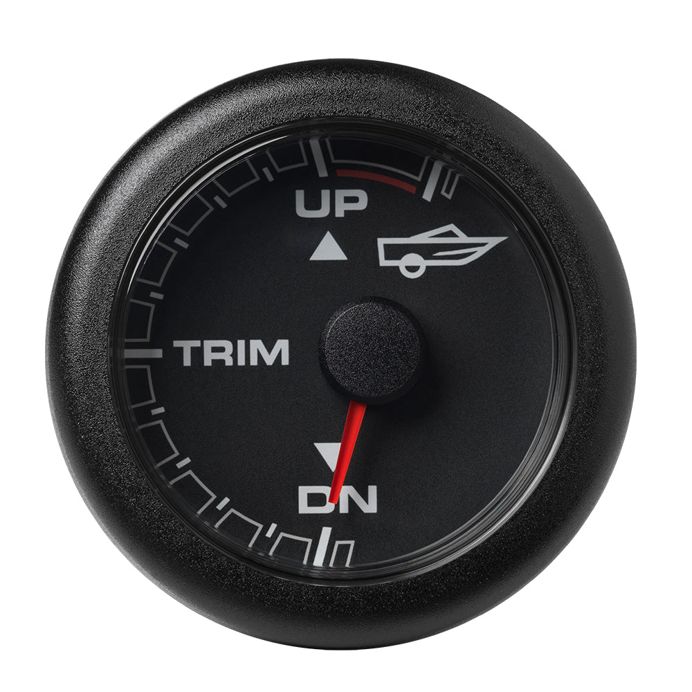 Suncoast Marine and Auto offers Veratron 52MM (2-1/16") OceanLink Engine Trim Gauge - Black Dial Bezel (A2C1065830001)