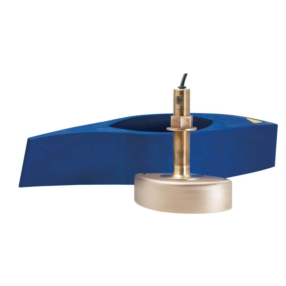 Suncoast Marine and Auto offers Furuno B285M Medium-Frequency CHIRP Transducer w/Temperature - Bronze Thru-Hull w/High Speed Fairing Block (B285M)