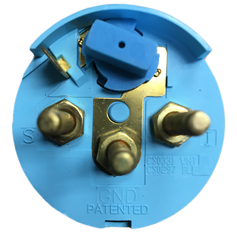 Suncoast Marine and Auto offers Faria Euro Black 2" Oil Pressure Gauge - Metric (5 Bar) (12805)