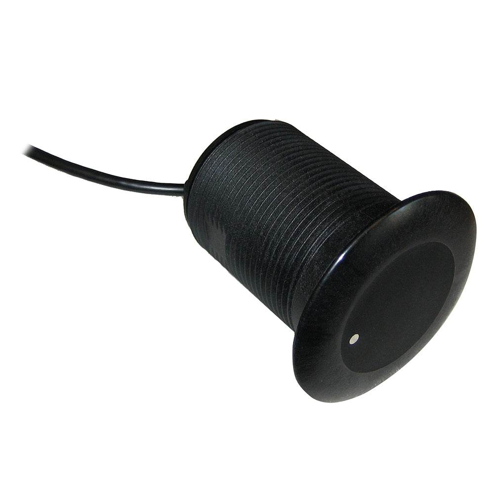 Suncoast Marine and Auto offers Raymarine CPT-S High CHIRP Plastic Thru-Hull Flush Mount Transducer - 20 Angle (A80447)