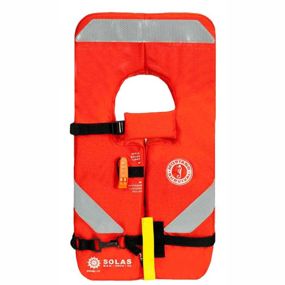 Suncoast Marine and Auto offers Mustang SOLAS Type 1 Adult Life Jacket - Orange (MV8040-2-0-227)