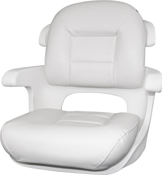 Suncoast Marine and Auto offers Tempress Elite Helm Seat, Low Back, White Model # 9409780 (57020)