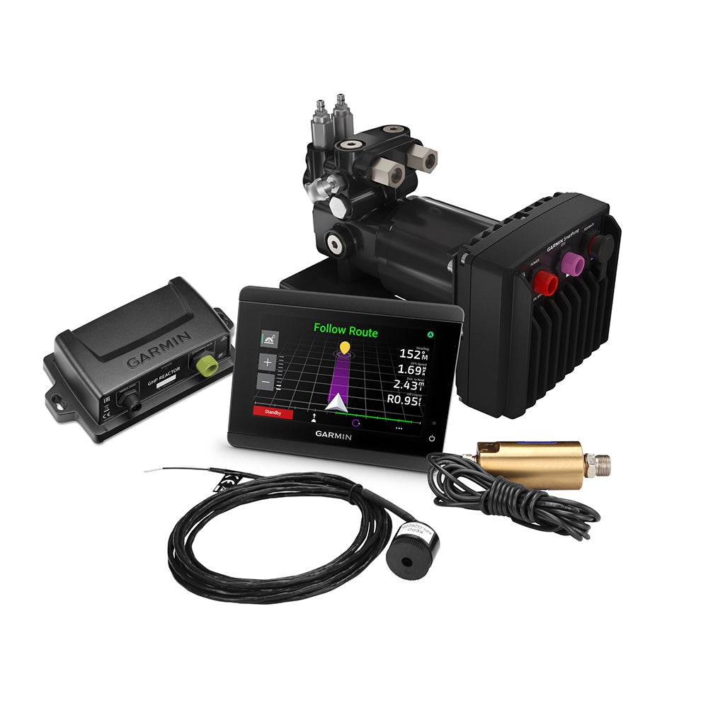 Suncoast Marine and Auto offers Garmin Reactor 40 Hydraulic Corepack with SmartPump v2 GHC 50 Autopilot Instrument Pack (010-02794-01)