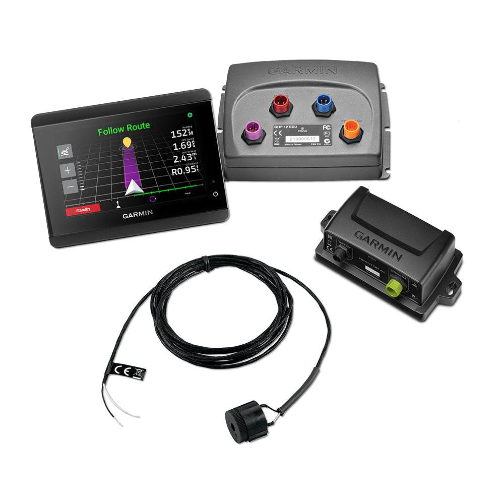 Suncoast Marine and Auto offers Garmin Reactor 40 Mechanical/Retrofit/Solenoid Corepack w/GHC 50 Autopilot Instrument Pack (010-02794-02)