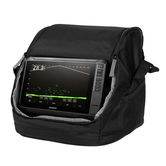 Garmin ECHOMAP UHD2 93SV LiveScope Plus Ice Fishing Bundle LI w/ECHOMAP UHD2 93sv, LiveScope Plus System Lithium-ion Battery (010-02688-35)