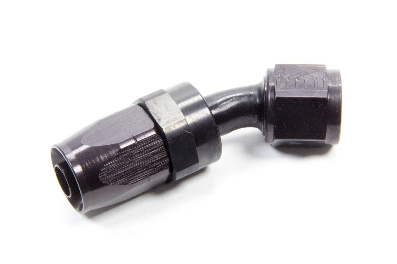 #8 30 Deg Hose End Black (AERFCM4473) - Suncoast Marine & Auto Supply