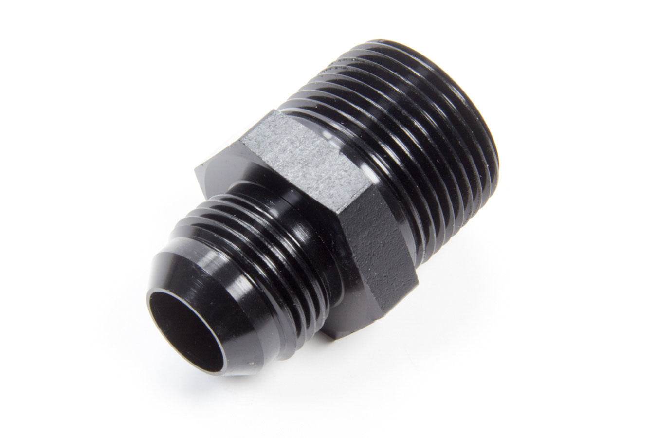 #12 to 1npt Pipe Alum Adapter Black (AERFCM5014) - Suncoast Marine & Auto Supply