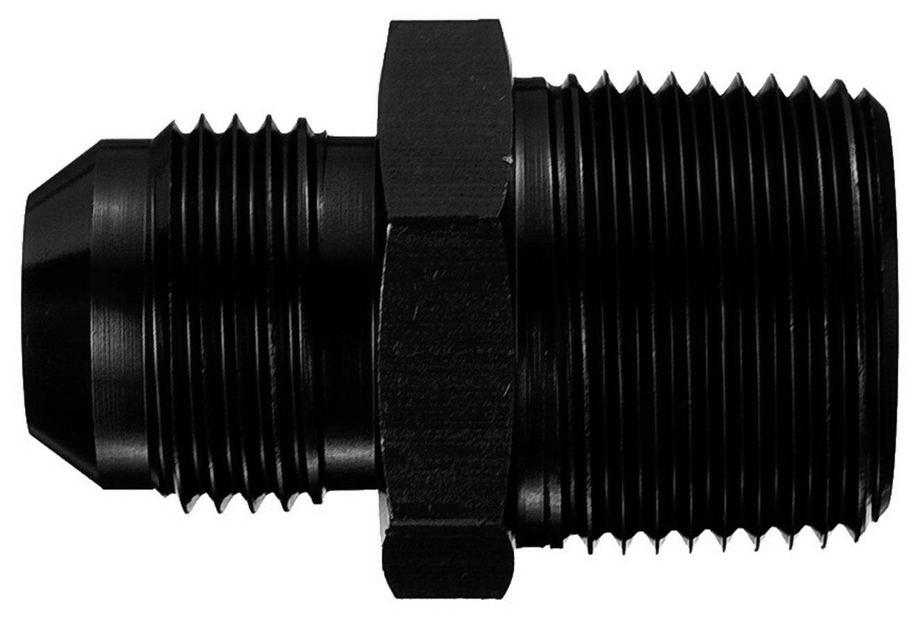#16 to 3/4in Pipe Alum Adapter Black (AERFCM5015) - Suncoast Marine & Auto Supply