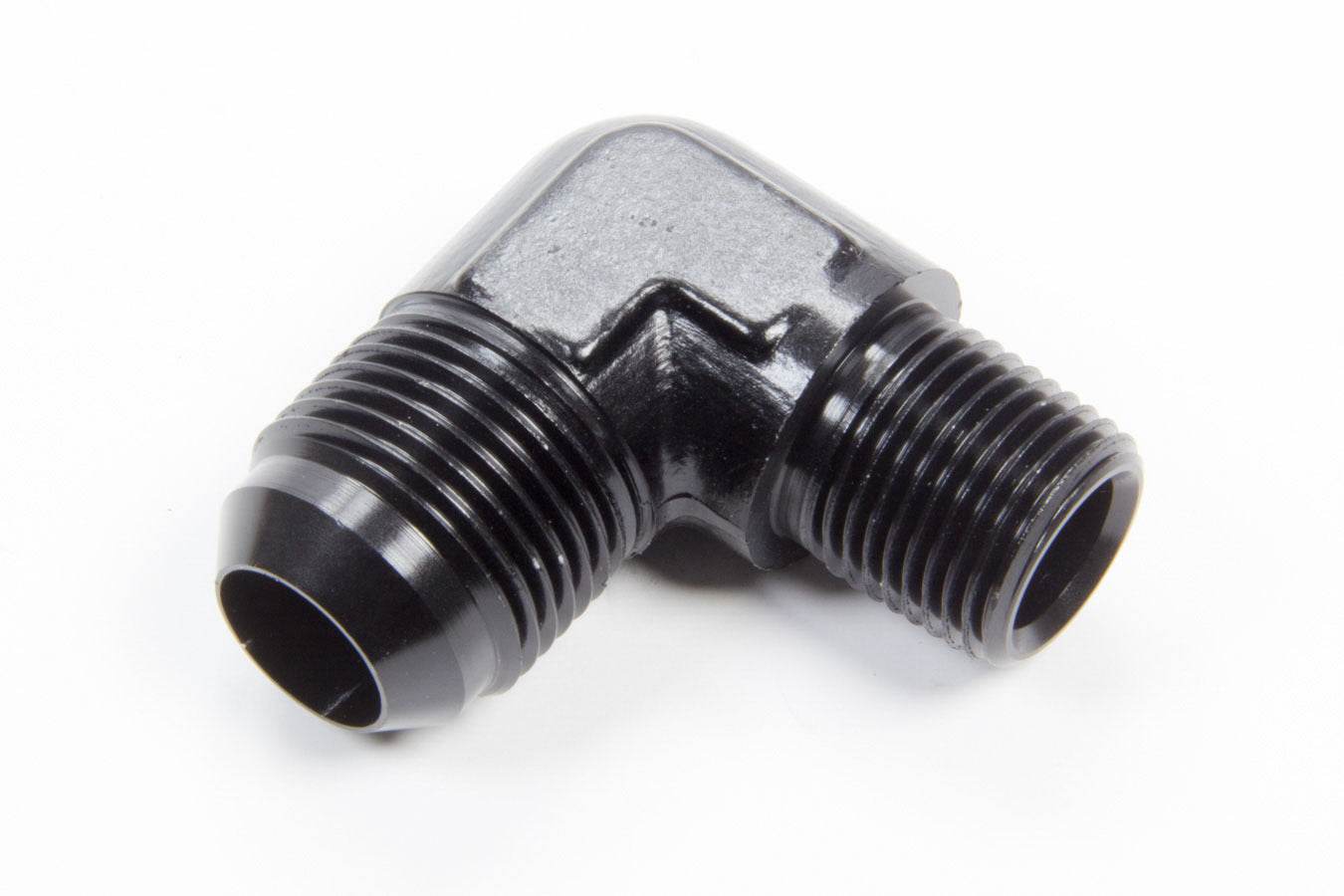 90 Deg #12 to 1/2in Alum Adapter Black (AERFCM5017) - Suncoast Marine & Auto Supply