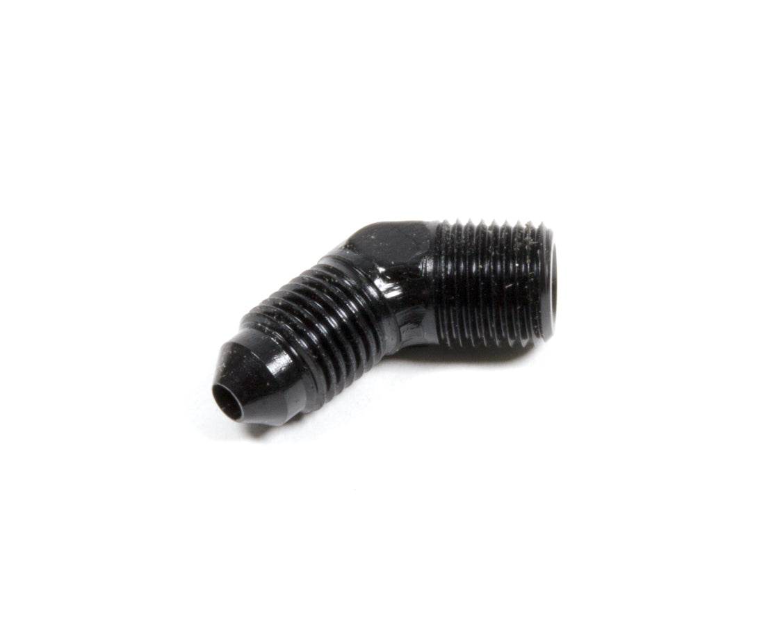 45 Deg Alum #3 Flare 1/8 in Black (AERFCM5020) - Suncoast Marine & Auto Supply