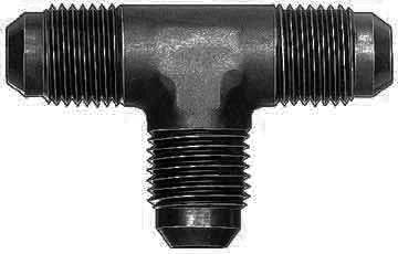 #4 Flare End Union Tee Black (AERFCM5061) - Suncoast Marine & Auto Supply