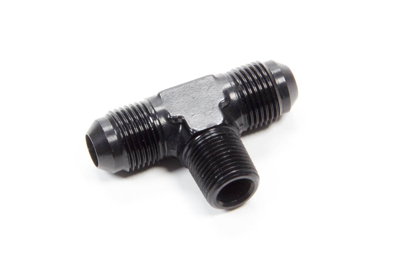 Alum #8 Male Branch Tee Black (AERFCM5123) - Suncoast Marine & Auto Supply