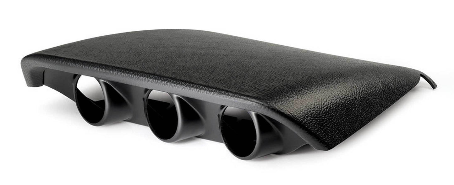 Suncoast Marine and Auto offers 2-1/16 Triple Dash Pod - 05-09 Mustang - Black (10050)