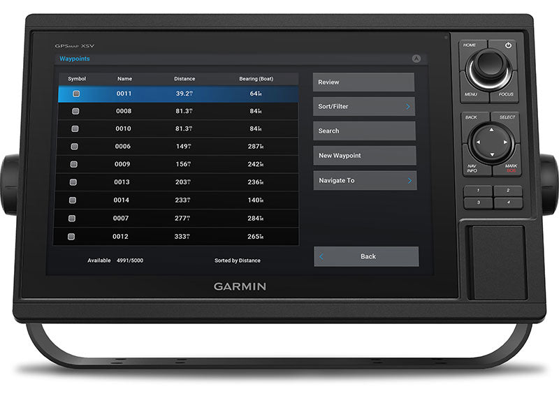Suncoast Marine and Auto offers Garmin GPSMAP 1022xsv 10" Keyed Networking Combo (Worldwide) (No Transducer)
