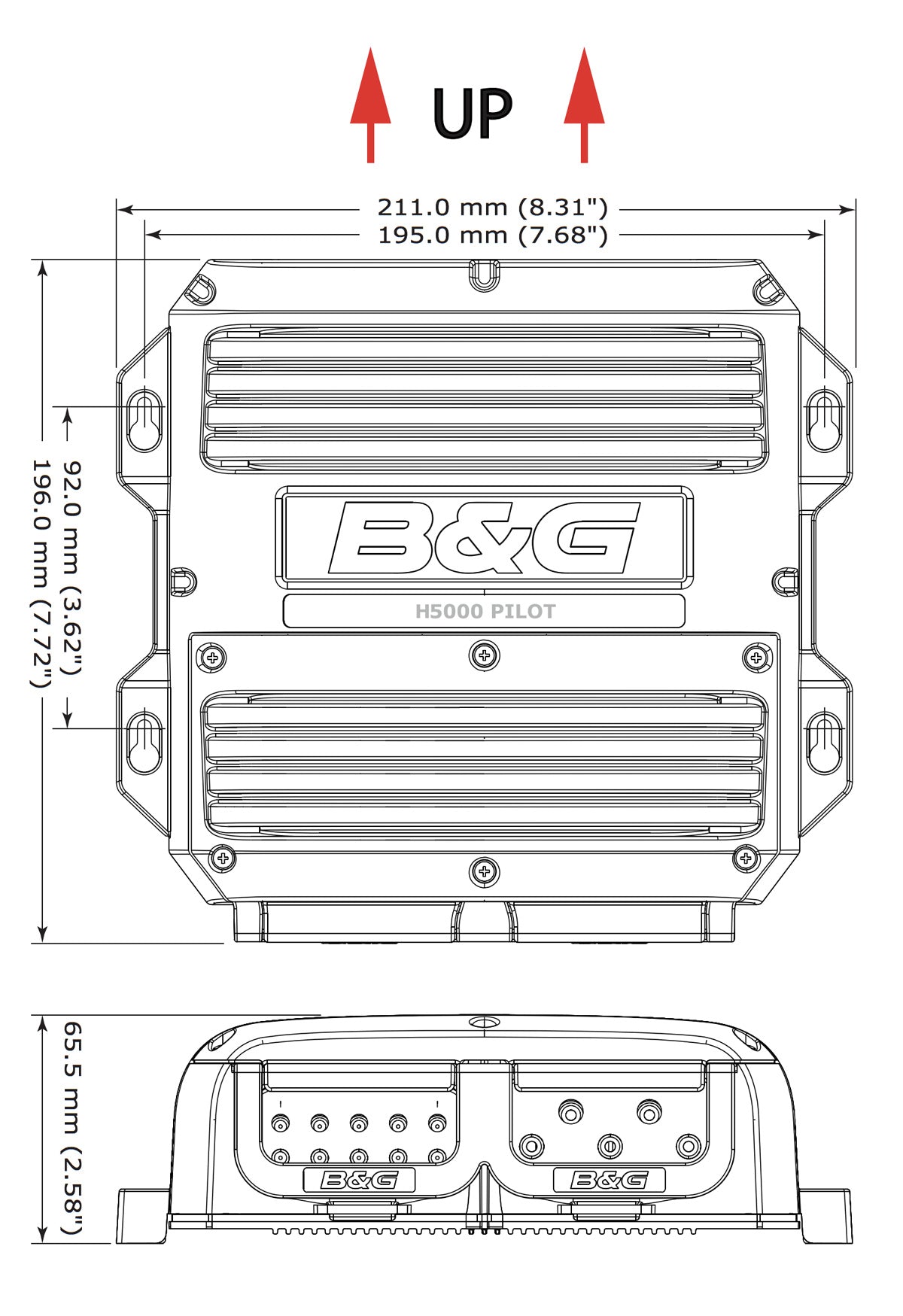 Suncoast Marine and Auto offers B&G H5000 Pilot Computer (000-11554-001)