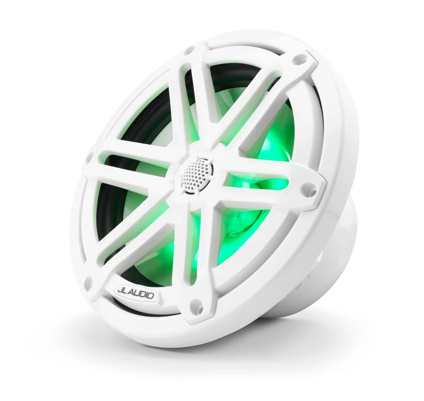 Suncoast offers JL Audio 7.7" Marine Coaxial Speakers, White Sport Grilles with RGB LED Lighting (M3-770X-S-Gw-i) (010-03069-00)