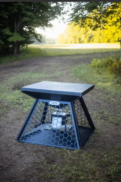 Suncoast Marine and Auto offers ORION HUNTING PRODUCTS 450lbs Fill Deer Feeder w/ 12V Battery and Solar FDR1000450