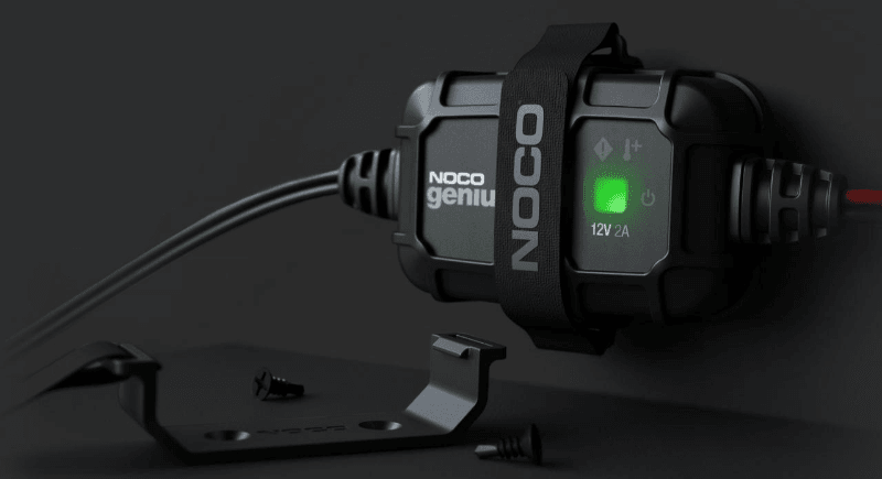 NOCO 2A Direct-Mount Onboard Car Battery Charger, 12V Car Charger GENIUS2D - Suncoast Marine & Auto Supply