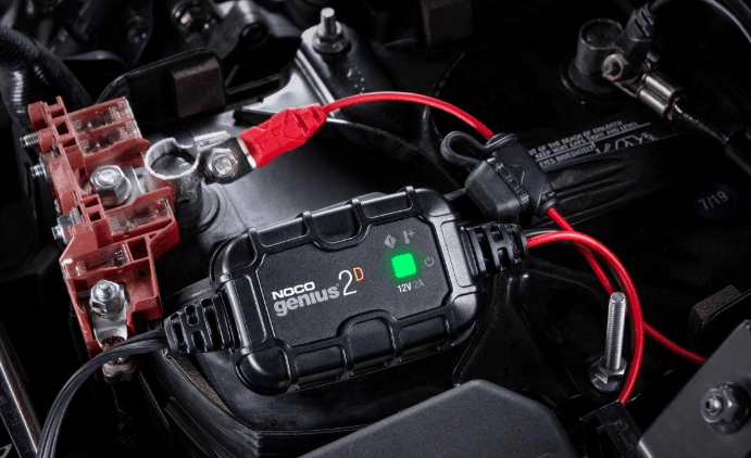 NOCO 2A Direct-Mount Onboard Car Battery Charger, 12V Car Charger GENIUS2D - Suncoast Marine & Auto Supply